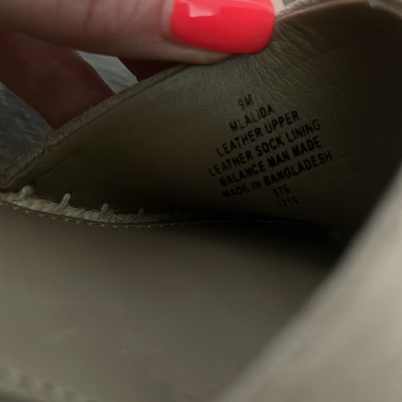 Marc Fisher Lalida Platform Wedge Espadrilles Grey/Taupe Suede Sandals Size 9 - Picture 5 of 7